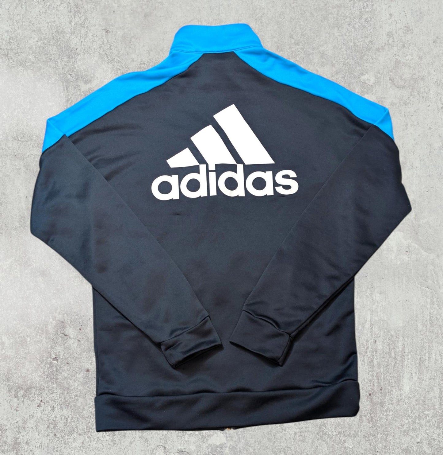 Adidas Men's Track Jacket - Navy - Size Medium