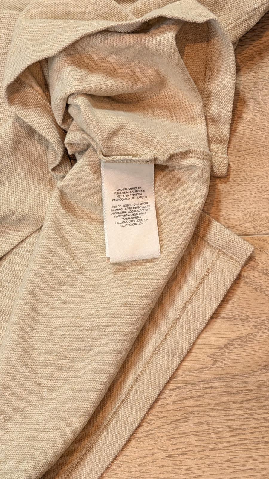 Ralph Lauren Men's Custom Fit Polo T Shirt - Tan - Size XL