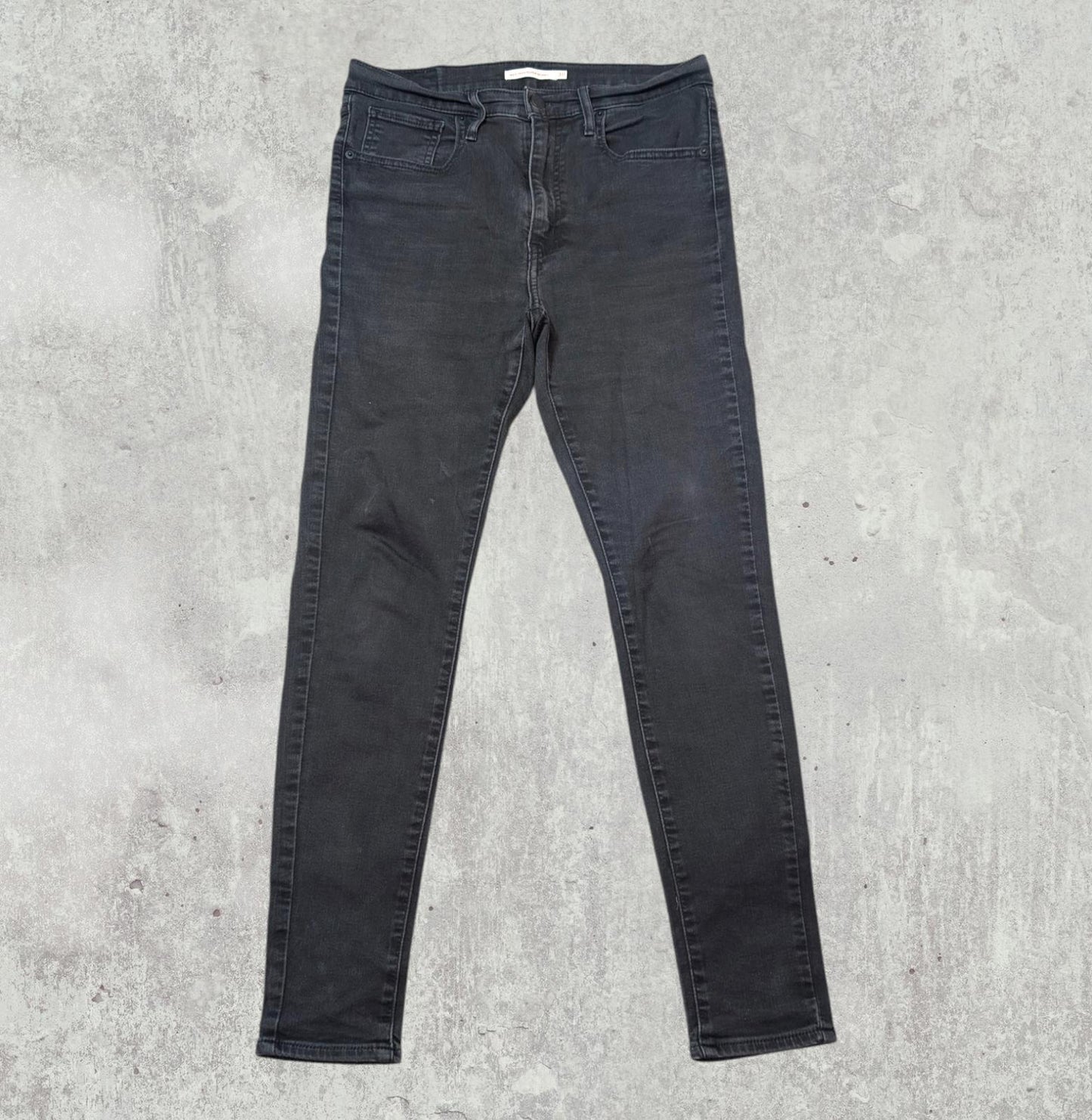 Levi's Women's Mile High Super Skinny Jeans - Black - Size 30W 28L