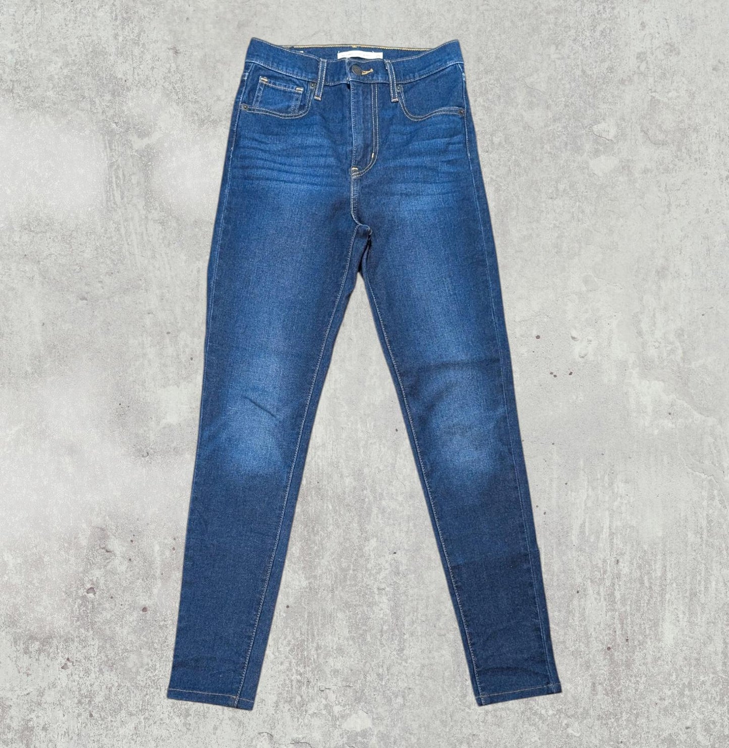 Levi's Women's Mile High Super Skinny Jeans - Blue - Size 25W 28L