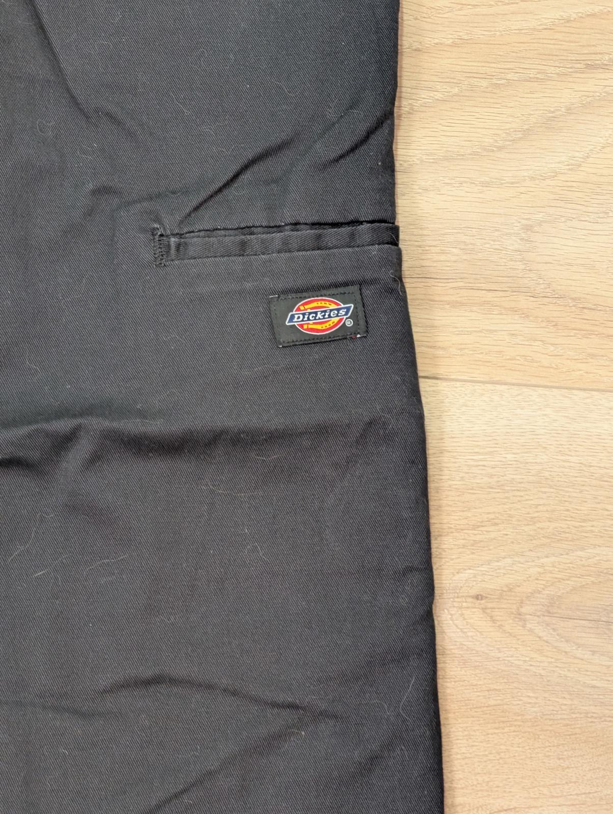 Dickies Men's Skinny Straight Trousers - Black - Size 30W 30L