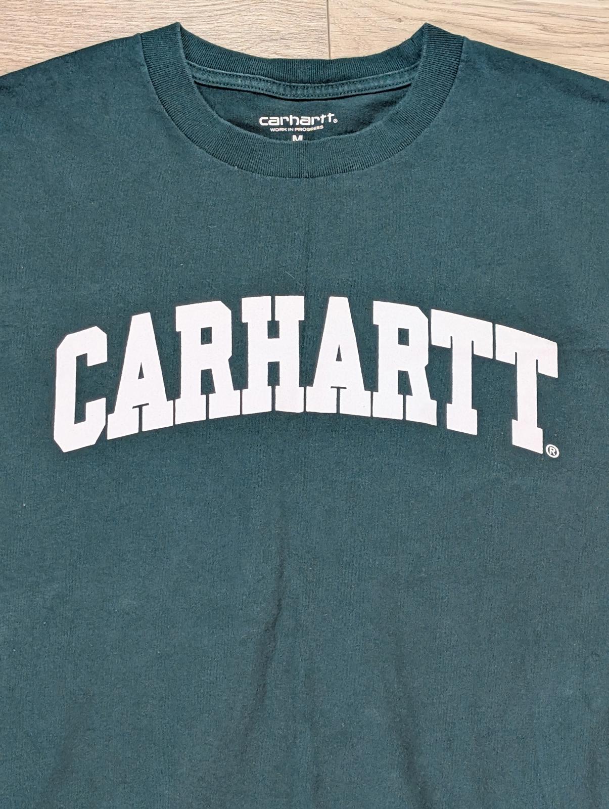 Carhartt Men's T Shirt - Green - Size Medium