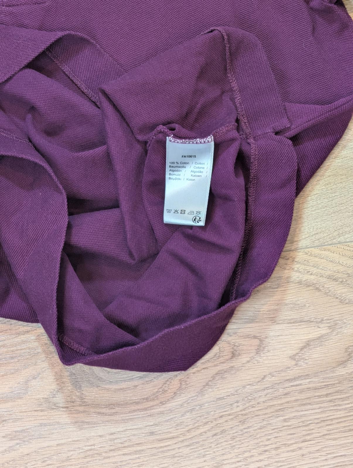 Lacoste Men's Classic Fit Polo T Shirt - Purple - Size 3 / Small