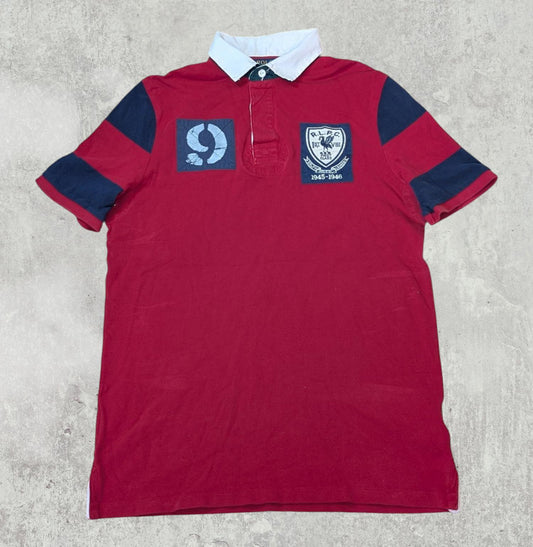 Ralph Lauren Men's Classic Fit Polo T Shirt - Red - Size Small