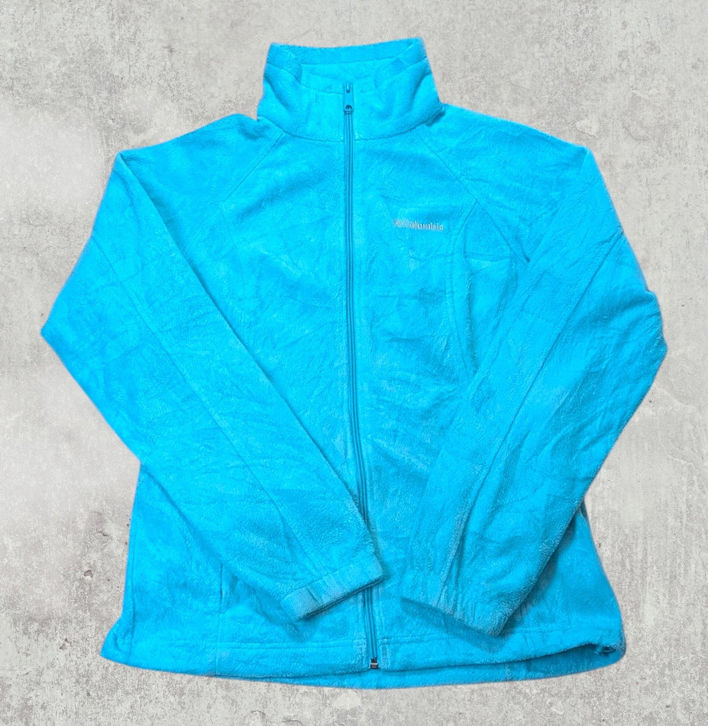 Columbia Women's Fleece Jacket - Green - Size Small