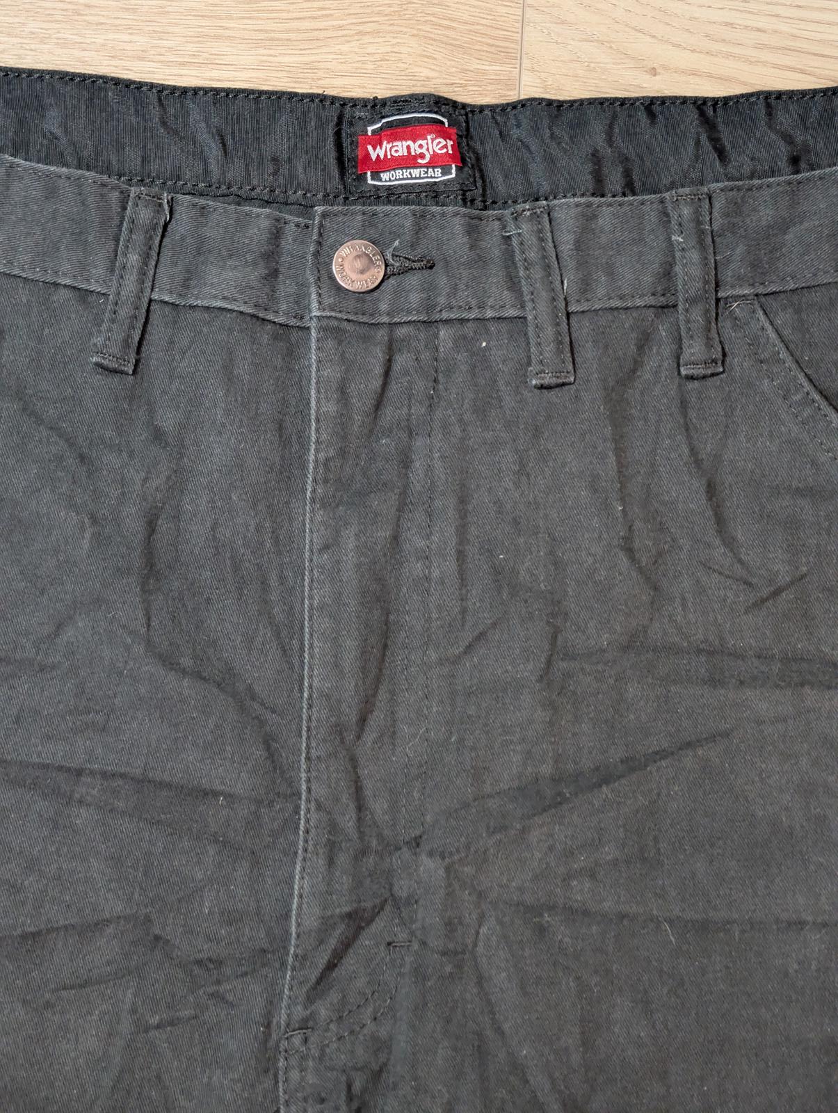 Wrangler Men's Workwear Trousers - Black - Size 44W 32L