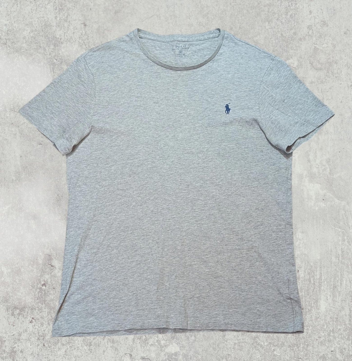 Ralph Lauren Men's Custom Fit T Shirt - Grey - Size Medium