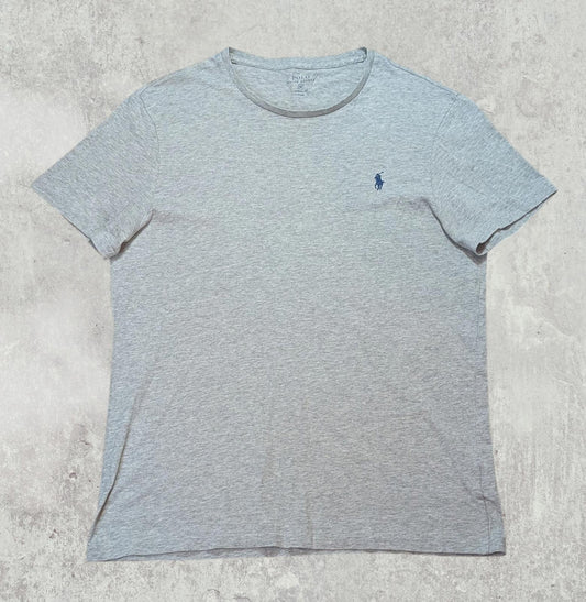 Ralph Lauren Men's Custom Fit T Shirt - Grey - Size Medium