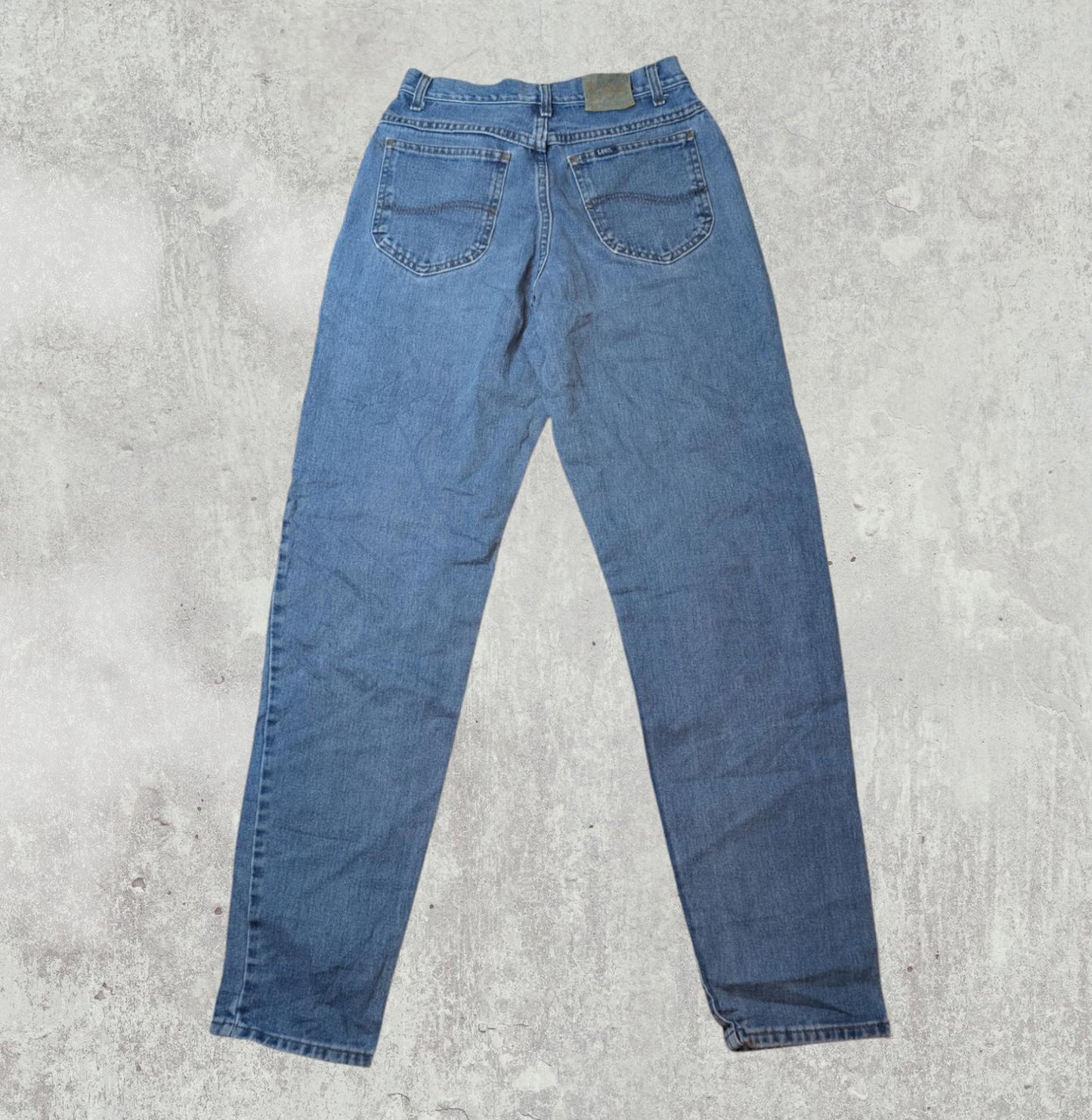 Lee Men's Straight Jeans - Blue - Size 26W 32L