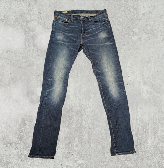 Levi's Men's 510 Skinny Distressed Jeans - Blue - Size 31W 30L